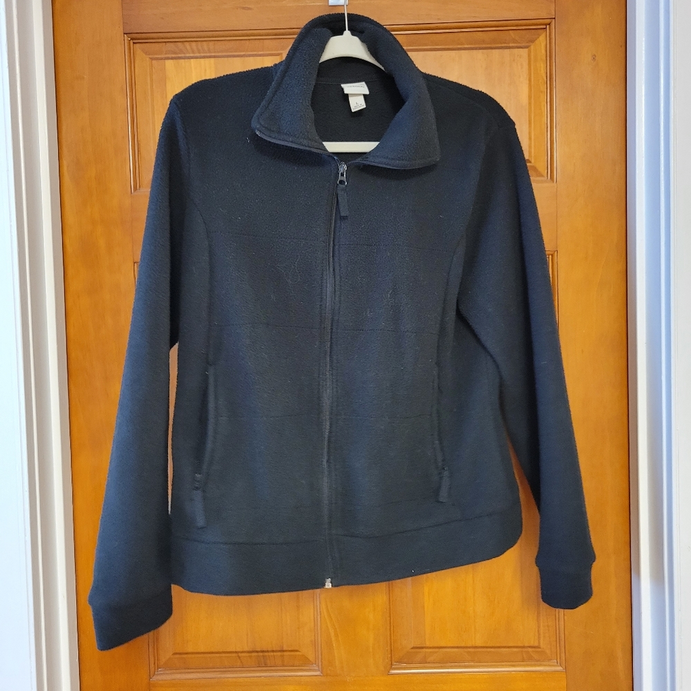 Merona black zipper style jacket